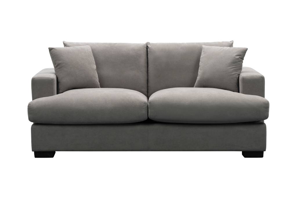 Hasting 2.5 Seater Corner Modular Fabric Lounge Light Grey