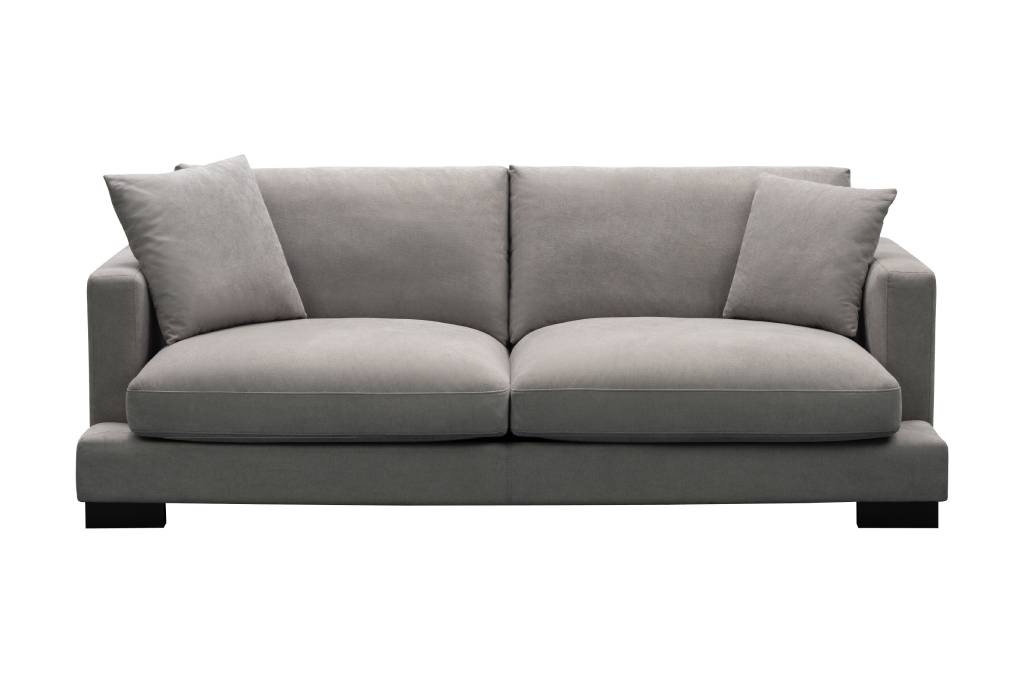 Zenith Corner Left Chaise Lounge Light Grey