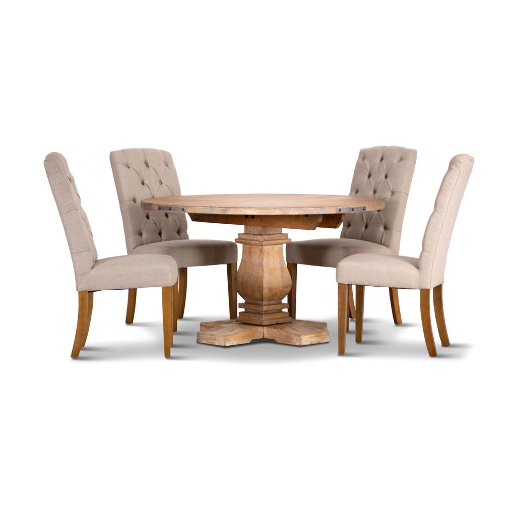 French Provincial Utah Dining Room Collection Honey Wash