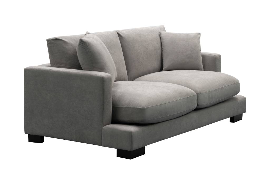 Zenith Corner Left Chaise Lounge Light Grey